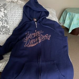 Harley Davidson fleece jacket